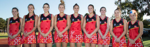 southern saints netball girls team