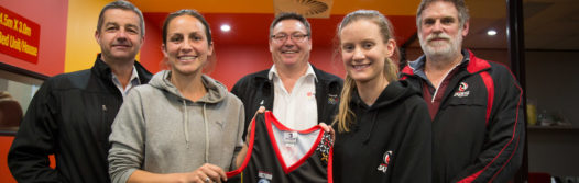 Wilson Storage Southern Saints Netball Club Launch